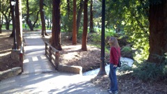Bibi on UC Berkeley Campus